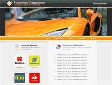 Tablet Screenshot of consorciocompramos.com.br